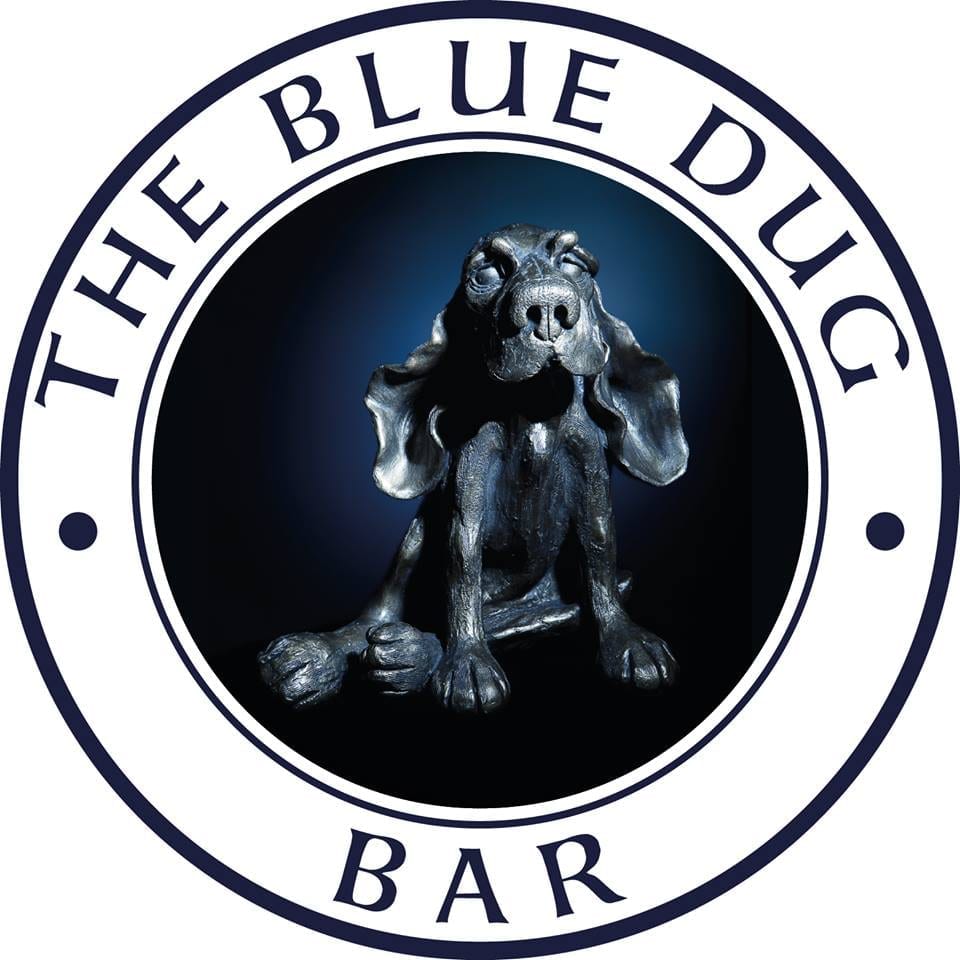Logo for the Blue Dug Bar