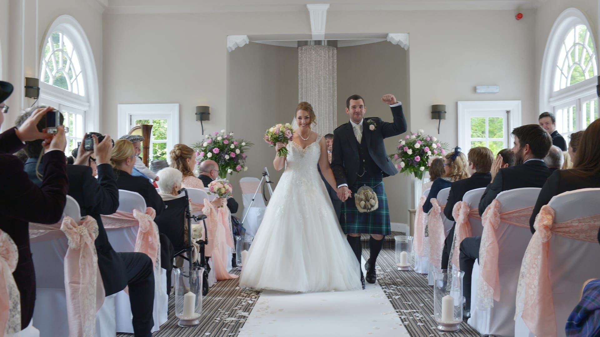 wedding_ceremony4 Wedding ceremony in the Elibank Suite at Barony Castle